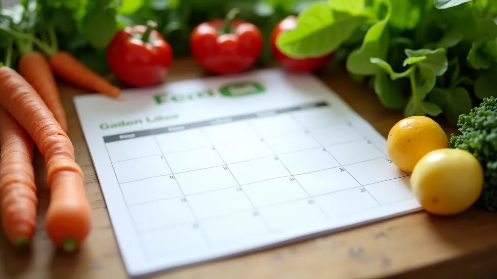 Seasonal planting calendar and gardening planner for UK regions, monthly growing schedule