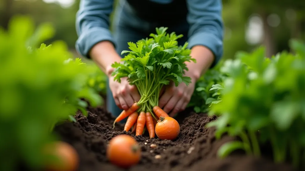Growing vegetables in UK climate - hardy vegetable plants thriving in British weather, allotment harvest